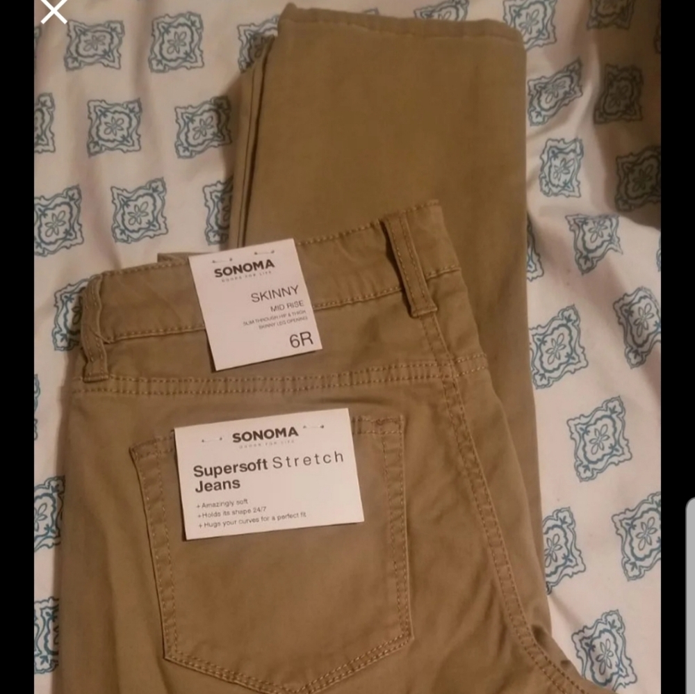 Sonoma 6R Supersoft Skinny jeans